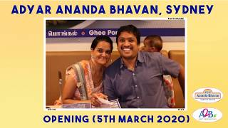 Adyar Ananda Bhavan  Opening Photo Tour  Sydney  Australia [upl. by Iroc918]