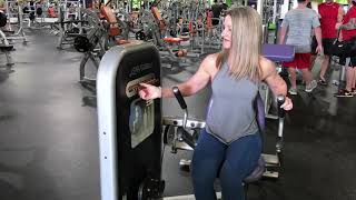 Life Fitness Tricep Press [upl. by Jordanna]