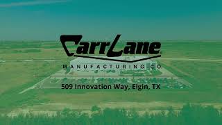 Carr Lane Manufacturing Elgin Facility Drone Tour [upl. by Nivrad759]