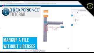 How to Markup a File on the 3DEXPERIENCE Platform [upl. by Wystand]