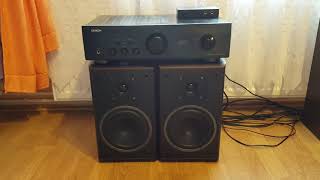 Magnat Monitor Supreme 202 Denon PMA520AE Creative Sound Blaster XFi HD [upl. by Anilasor542]