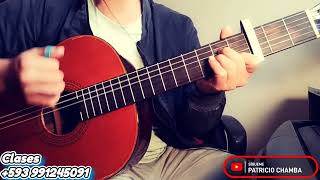 Como Tocar  A Los Bosques Me Interno Yo  Guitarra Tutorial  Patricio Chamba [upl. by Glory37]