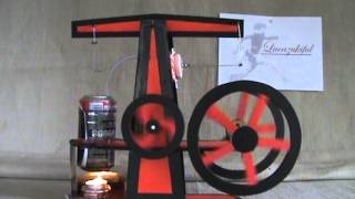 Moteur Stirling  Beam Stirling engine [upl. by Aikemit]