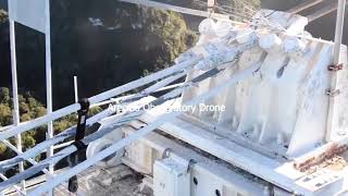 Arecibo Observatory Collapse Drone View HD [upl. by Aay]