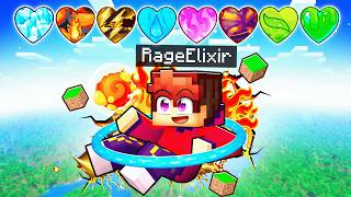 Minecraft but CUSTOM HEARTS give me POWERS [upl. by Nerha]