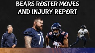 Chicago Bears Roster Moves Safety Position and injury update [upl. by Gunther]