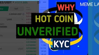 I cant verify my Hot coin Wallet Exchanger [upl. by Yasmeen]