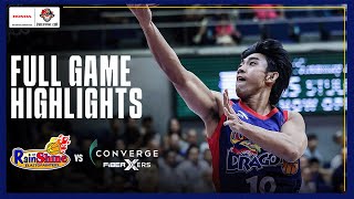 RAIN OR SHINE vs CONVERGE  FULL GAME HIGHLIGHTS  PBA SEASON 48 PHILIPPINE CUP  APRIL 3 2024 [upl. by Analeh56]