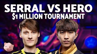 SERRAL vs HERO  1000000 Esports World Cup Bo5 ZvP  StarCraft 2 [upl. by Saretta]