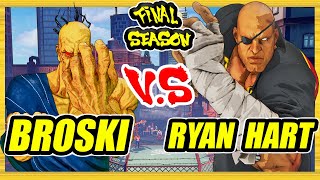 SFV CE 🔥 Broski Oro vs Ryan Hart Sagat 🔥 Battle Lounge 🔥 Street Fighter 5 [upl. by Noremmac]