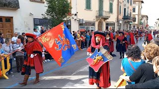 Palio di fucecchio 2024  Ep2  Sfilata Storica delle Contrade di Fucecchio  Toscana [upl. by Sivraj200]