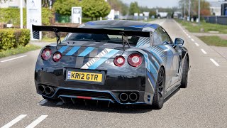 40 Nissan GTR R35 Accelerating LOUD 1400HP GTR Litchfield GTR 1240HP GTR iPE GTR [upl. by Egin]