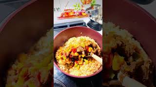 Lunch prep with me foodfoodienigerianjollofyoutubeshortscookingtorontosuyashshorts [upl. by Kathryne]