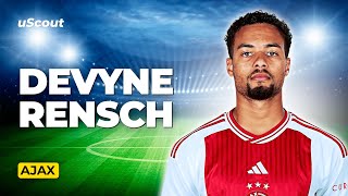 How Good Is Devyne Rensch at Ajax [upl. by Karlow]