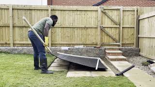 Building a Keter Manor 8x6 Apex Plastic Shed with floor [upl. by Marcie]