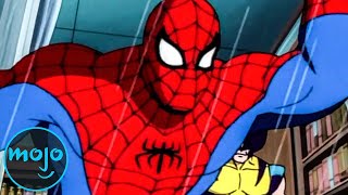 Top 10 Best 90s Superhero Cartoons [upl. by Eerrehs]