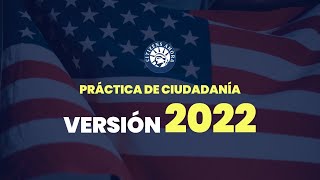 Práctica de ciudadanía americana  Versión 2022 [upl. by Thackeray]