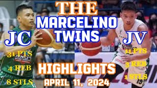 MPBL WHAT A GAME FOR THE JC  JV MARCELINO TWINS Zamboanga VS Bicol April 11 2024 MPBL 6TH Season [upl. by Ycnej]