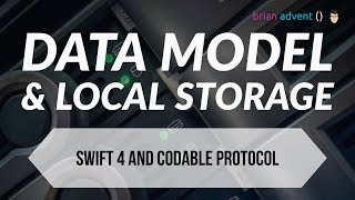 Create a ToDo List App Data Model for local storage  JSON and Codable [upl. by Enilra656]