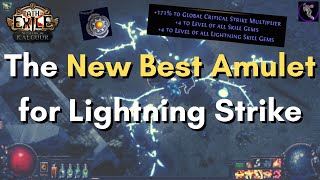 PoE 325 New Way of Scaling Melee Leads to Best Amulet for Lightning Strike  Path of Exile [upl. by Nylrats]