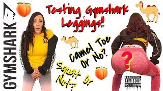 Gymshark Leggings Camel Toe amp Squat Tests [upl. by Akinej626]