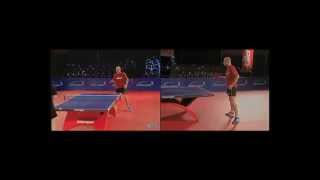 Backhand Flip  Killerspin Table Tennis Training [upl. by Lleraj]