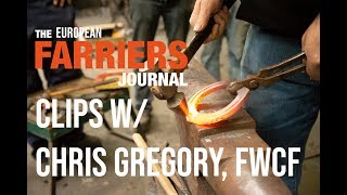 Farrier Horseshoe Clip Forging Tutorial [upl. by Zackariah]