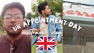 UK Biometric Day  Student Visa for UK  What is Biometric Travel Vlog [upl. by Davita]