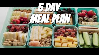 5Day 1200 Calorie Meal prep [upl. by Ebneter]