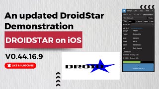 An Updated Demonstration of DroidStar V044169 on iOS [upl. by Delanos415]