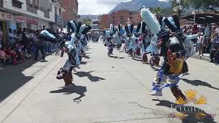 SHACSHAS ELEGIDOS DEL SEÑOR DE LA SOLEDAD  HUARAZ 12  05  2023  PROCESIÓN [upl. by Whalen]