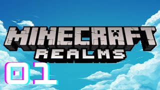 New Realm  Minecraft Realms 01 [upl. by Leihcar943]