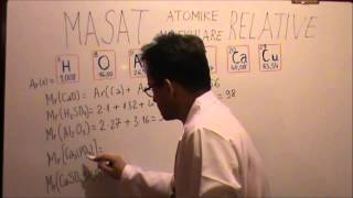 Masat atomike relative dhe masat molekulare relative [upl. by Enrobialc]