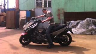 Yamaha TMax 500 Turbo launch [upl. by Goer540]