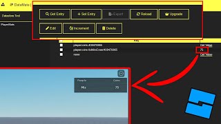 How to view amp edit datastores ROBLOX [upl. by Beaudoin]