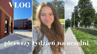 pierwsze dni na uczelni 👩🏼‍🎓🎓  VLOG [upl. by Rodi]