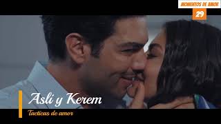 Asli y Kerem Momentos 29 FIN  Tácticas de amor [upl. by Aikkan]