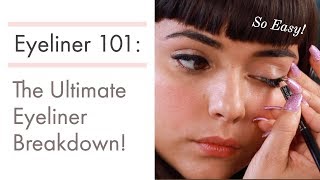 Eyeliner 101 Everything You Need To Know  How to Apply Pencil Liner [upl. by Nekial]