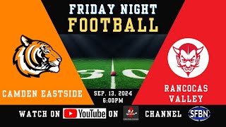 Rancocas Valley vs Eastside Football  91324 [upl. by Sucitivel836]