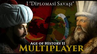 SEZER AKKAYA İLE MULTİPLAYER  AGE OF HISTORY 2  BÖLÜM 1 [upl. by Karlen]