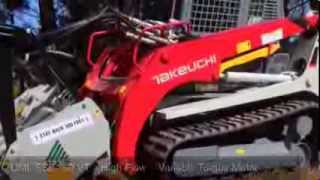 FAE UML SSL 150 VT on Takeuchi TL12 Track Loader [upl. by Niven]