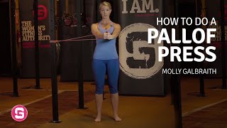 Pallof Press  How To Do Pallof Presses  Variations [upl. by Wayne796]