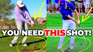 Every Pro Golfer Can Hit This ESSENTIAL Iron Shot But Ams Struggle Heres How [upl. by Imhskal]