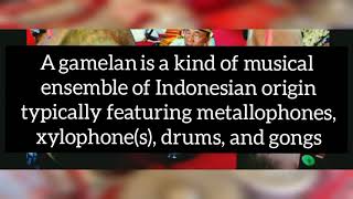 The Gamelan music of Indonesia [upl. by Macilroy908]