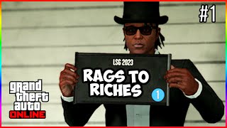 GTA Online Rags to Riches  Solo Starting From Level 1 [upl. by Hoffmann356]