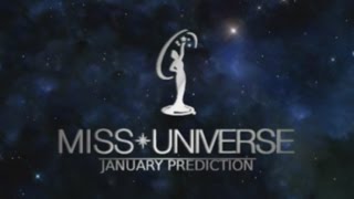 January Predictions BEFORE PRELIMINARIES  Miss Universe 2016 👑👸✨ [upl. by Andy]