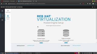 Deploying RHVM as a Self Hosted Engine [upl. by Mensch930]