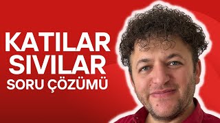 18 soruda katılar ve sıvıların sırrı  TYT Kimya  2025 [upl. by Jennee]