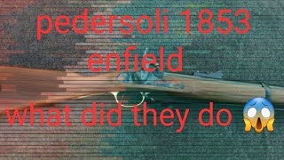 Pedersoli 1853 Enfield HISTORICALLY INACCURATE PUBLIC SERVICE ANNOUNCEMENT [upl. by Laeahcim]