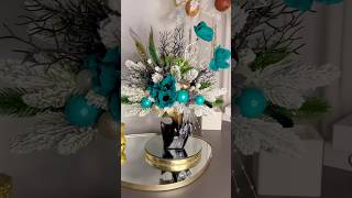 Handmade 🤍 homedecorations christmas diyfloristry decoration [upl. by Ahcas]